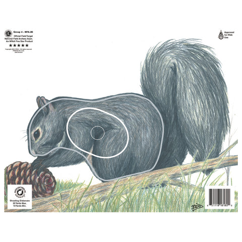 Maple Leaf Nfaa Animal Faces Group 4 Squirrel
