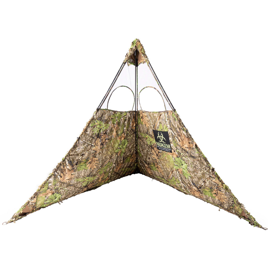 Nukem Grab & Go Blind Mossy Oak Obsession 3d Leafy Xl