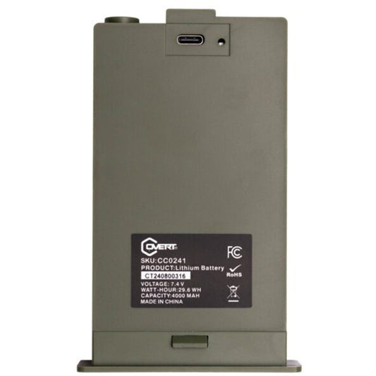 Covert Lithium Battery Pack  4000ma
