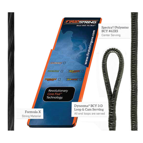 Firststring Classic String Set Black Mathews Triax