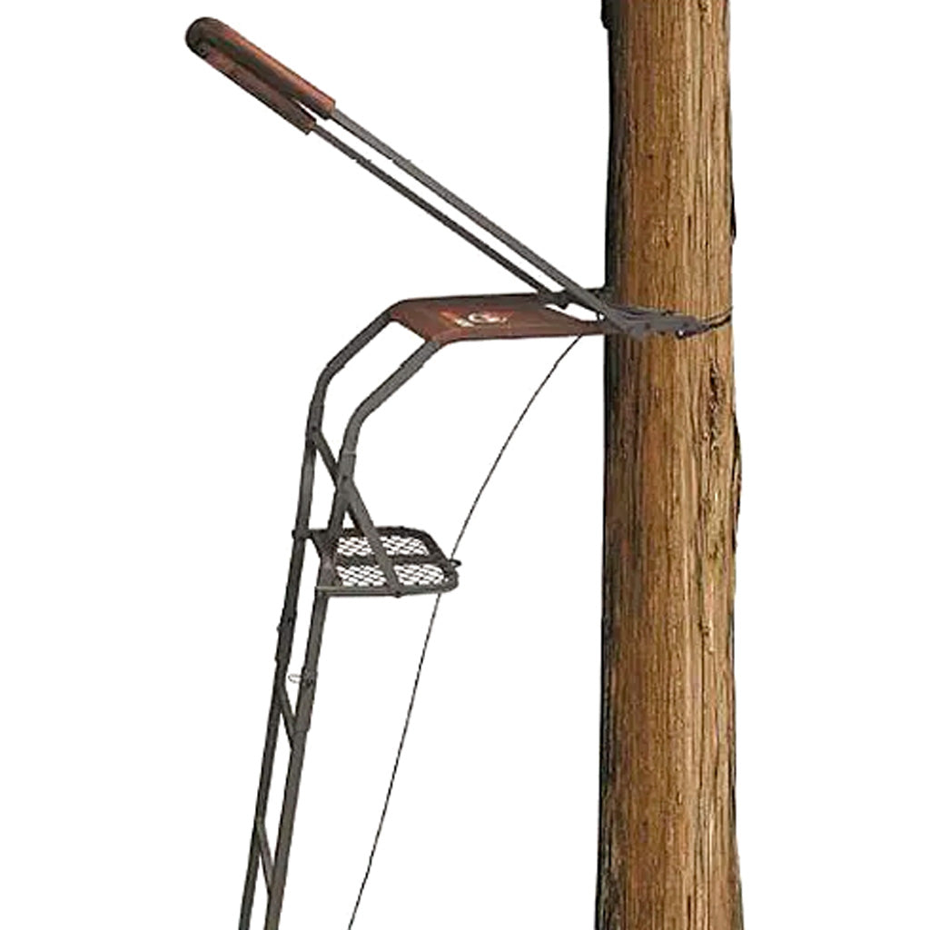 Trophy Treestands Maxgrip Deluxe Ladderstand Single Person 16 Ft.