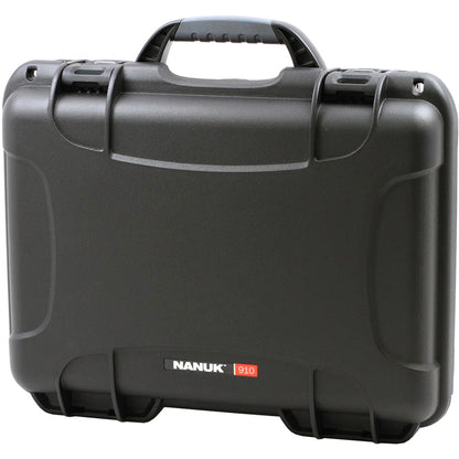 Nanuk Pistol And Accessory Hard Case W/foam Black 13.2 In. X 9.2 In. X 3.8 In.