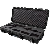 Nanuk A/r Hard Case W/foam Black Retractable Wheels And Handle