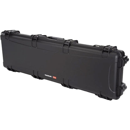 Nanuk Long Gun Hard Case W/foam Black 52 In.  Retractable Wheels And Handle