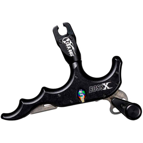 Tru Ball Boss X Release Black 4 Finger