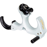 Tru Ball Honey Badger Claw Flex Ck Release Cloud White Cerakote 3 Finger Medium