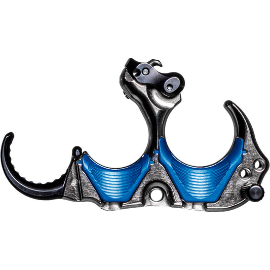 Tru Ball Aileron Hbc Flex Release Blue/quick Silver Brass 3 Finger Medium