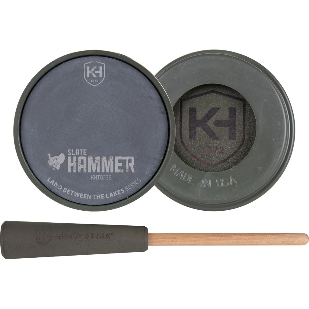Knight And Hale Plastic Pot Turkey Call Slate Over Plastic