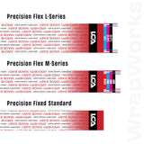 Last Chance Wrapworks Stock Archery Made Easy White/red Fade Precision Flex M-series