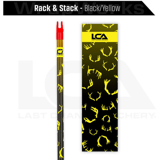 Last Chance Wrapworks Stock Rack & Stack Black/yellow Precision Flex L-series
