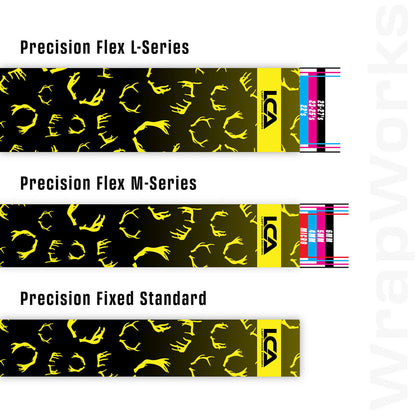 Last Chance Wrapworks Stock Rack & Stack Black/yellow Precision Flex M-series
