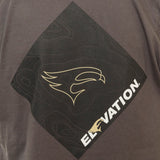 Elevation Topo Tee Grey Medium