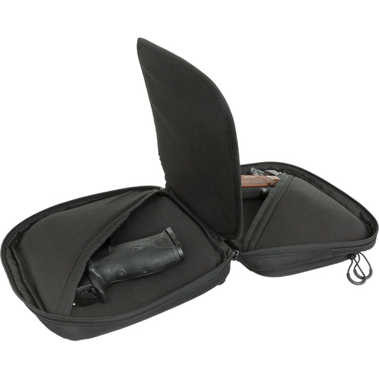 Elevation Double Pistol Case Black 9.5 In.