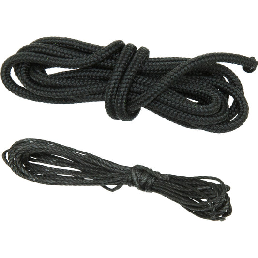 October Mountain Loop & Serving String Repair Kit Black 3ft/6ft