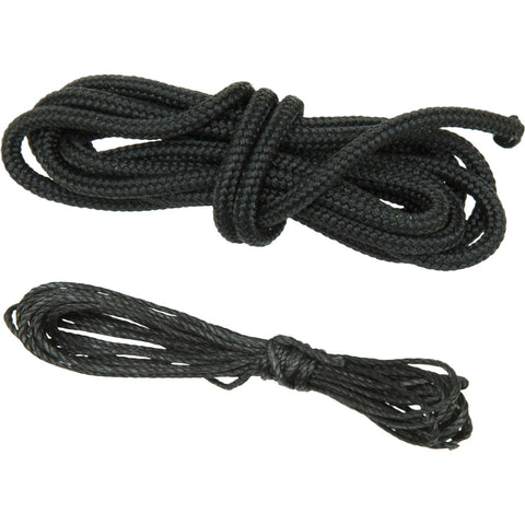 October Mountain Loop & Serving String Repair Kit Black 3ft/6ft