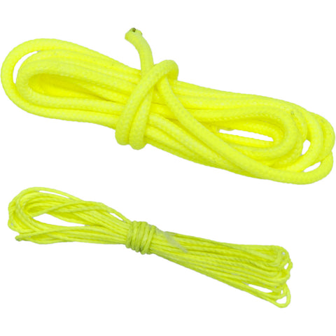 October Mountain Loop & Serving String Repair Kit Flo Yellow 3ft/6ft