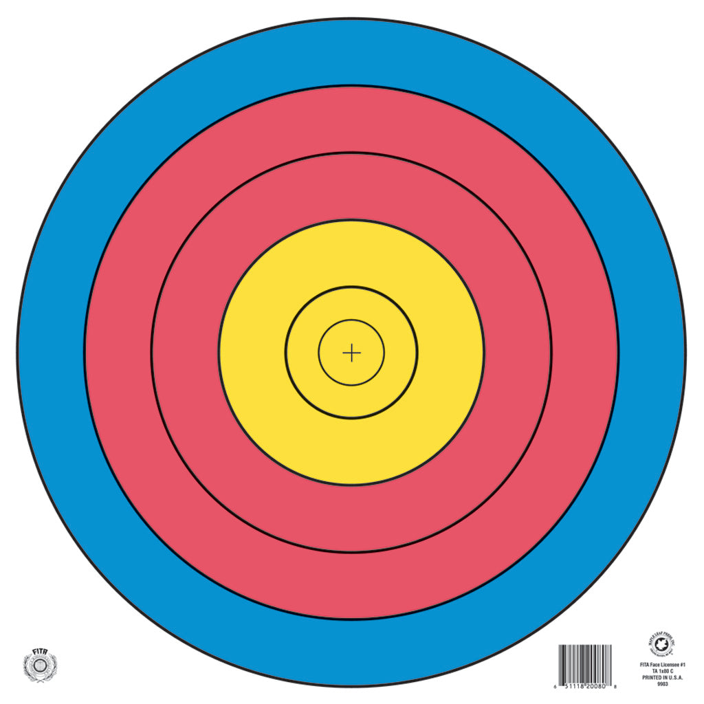 Maple Leaf Target Face Fita 5-ring 80 Cm.