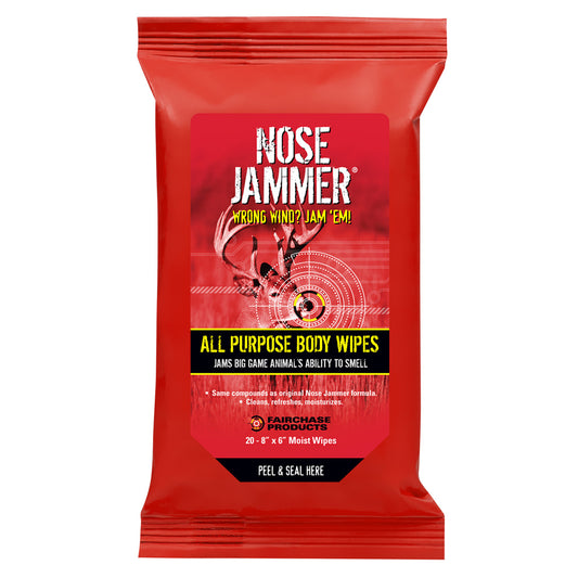Nose Jammer Body Wipes 20 Pk.