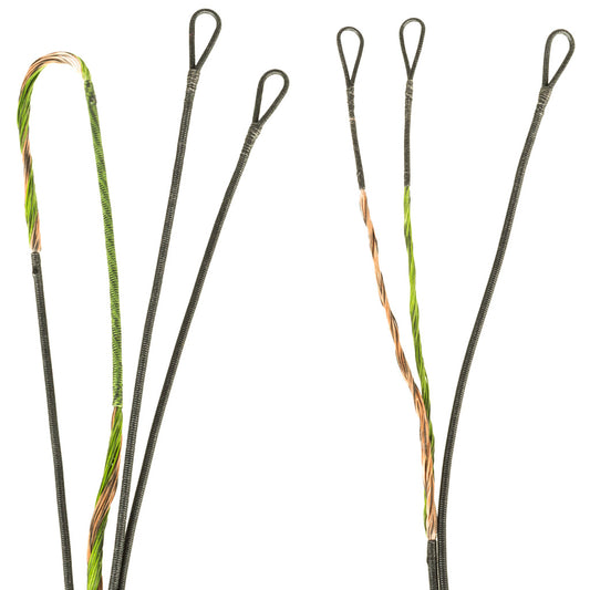 Firststring Premium String Kit Green/brown Pse Bow Madness Xs