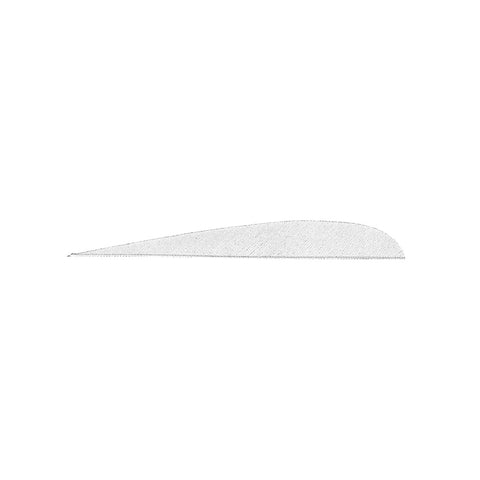 Gateway Parabolic Feathers White 4 In. Rw 100 Pk.