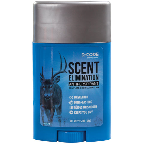 Code Blue D-code Odor Eliminator Antiperspirant 2.25 Oz.