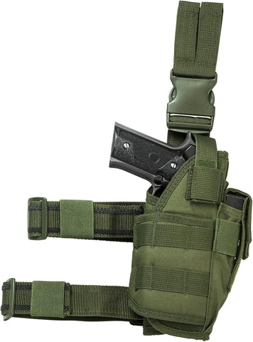 VISM Drop Leg Tactical Holster-Green
