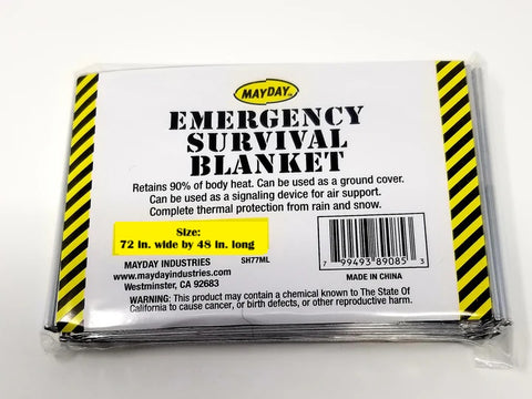Mayday Emergency Survival Blanket