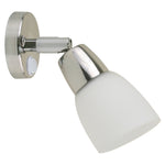 Scandvik SS Reading Light w/Frosted Glass Shade - 10-30V