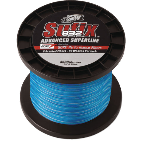 Sufix 832 Braid - 50lb - Coastal Camo - 3500 yds