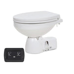 Jabsco Quiet Flush E2 Fresh Water Toilet Regular Bowl - 12V – Soft Close Lid