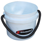 Shurhold World's Best Rope Handle Bucket - 3.5 Gallon - White