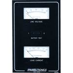 Paneltronics Standard DC Meter Panel w/Voltmeter & Ammeter