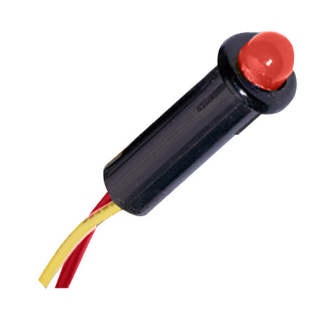 Paneltronics LED Indicator Light - Red - 240 VAC - 1/4"