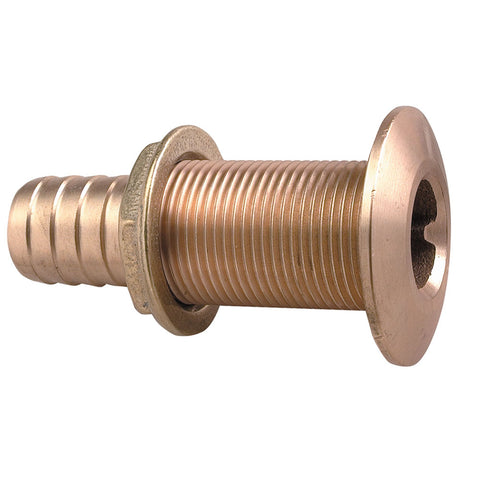 Perko 1-1/8" Thru-Hull Fitting f/ Hose Bronze Made in the USA