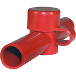 Blue Sea 4003 Cable Cap Dual Entry - Red