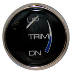 Faria Chesapeake Black 2" Trim Gauge (Mercury / Mariner / Mercruiser / Volvo DP / Yamaha '01 and newer)