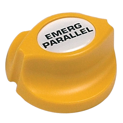 BEP Emergency Parallel Battery Knob - Yellow - Easy Fit