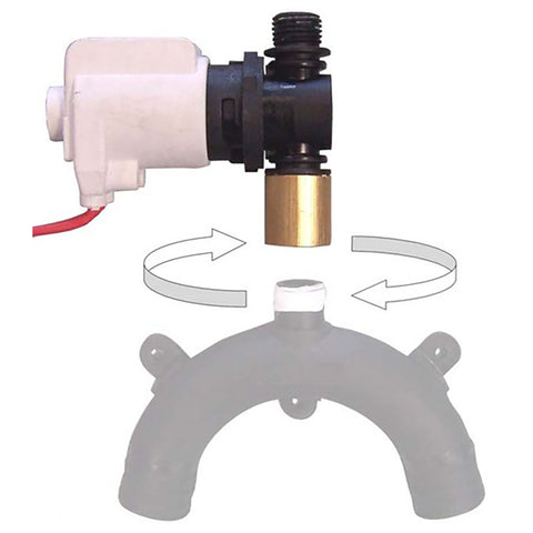 Jabsco Vented Loop Solenoid Valve f/37010 Series Toilet