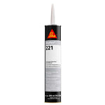 Sika Sikaflex® 221 Multi-Purpose Polyurethane Sealant/Adhesive - 10.3oz(300ml) Cartridge - Black