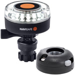 Navisafe Navilight 360° 2NM White w/Navimount Base & Horizontal Mount - Black