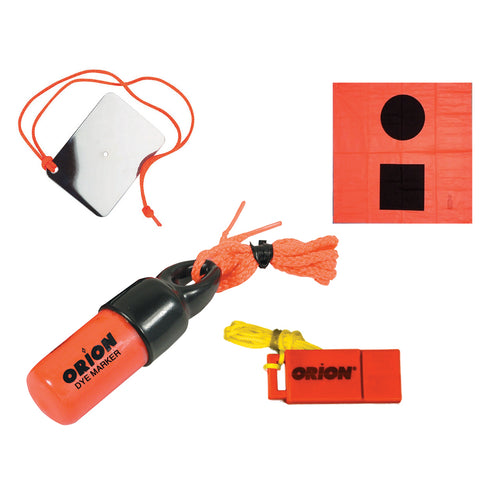 Orion Signaling Kit - Flag, Mirror, Dye Marker & Whistle