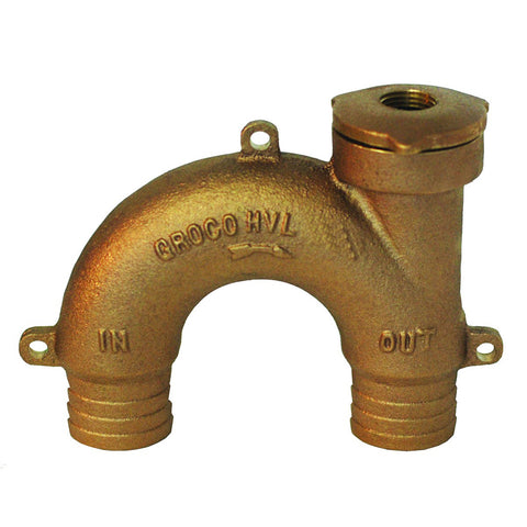 GROCO Bronze Vented Loop - 1-1/2" Hose