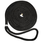 New England Ropes 3/8" Double Braid Dock Line - Black - 20'