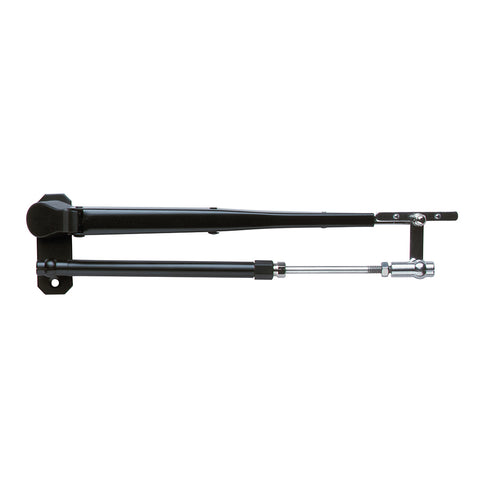 Marinco Wiper Arm Deluxe Black Stainless Steel Pantographic - 17"-22" Adjustable