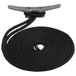 Sea-Dog Double Braided Nylon Dock Line - 3/8" x 15' - Black