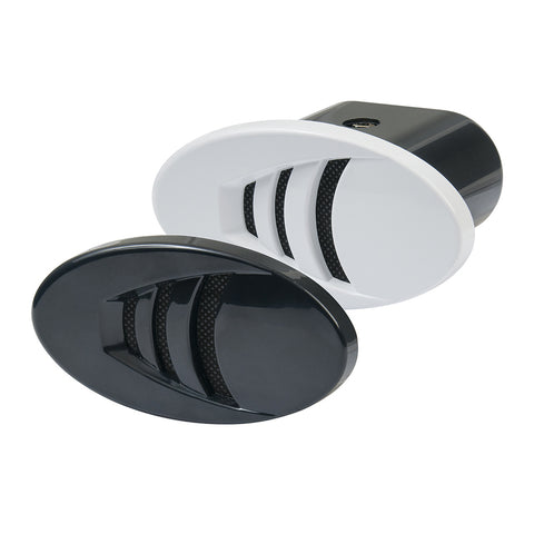 Marinco 12V Drop-In "H" Horn w/Black & White Grills