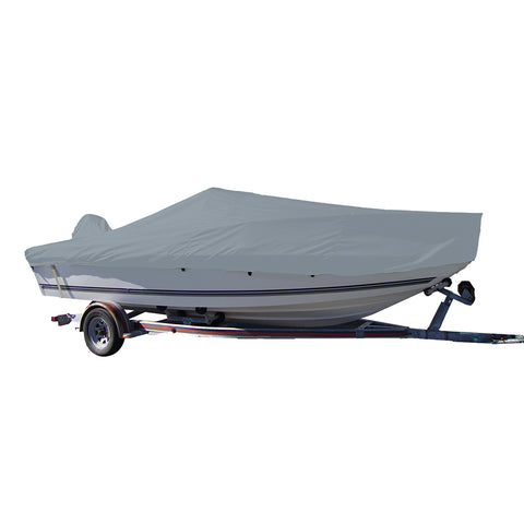 Carver Performance Poly-Guard Styled-to-Fit Boat Cover f/20.5' V-Hull Center Console Fishing Boat - Grey