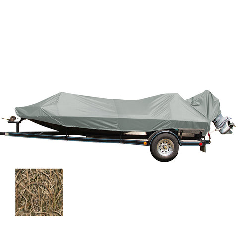 Carver Performance Poly-Guard Styled-to-Fit Boat Cover f/17.5' Jon Style Bass Boats - Shadow Grass