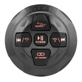 DS18 Marine Waterproof Bluetooth Streaming Audio Receiver Round Controller - f/Android & iPhone