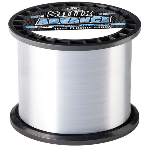 Sufix Advance® Fluorocarbon - 17lb - Clear - 1200 yds